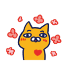 たらふくネコとゆるゆる生活。（個別スタンプ：13）