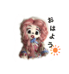 ラブリー三姉妹②（個別スタンプ：1）