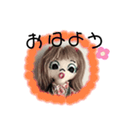 ラブリー三姉妹②（個別スタンプ：3）