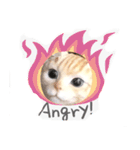 日本猫の会話（個別スタンプ：12）