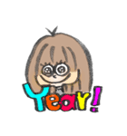 はぴねすがーる -English-（個別スタンプ：6）