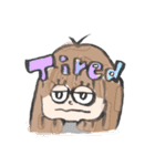 はぴねすがーる -English-（個別スタンプ：8）