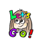 はぴねすがーる -English-（個別スタンプ：9）