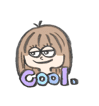 はぴねすがーる -English-（個別スタンプ：10）