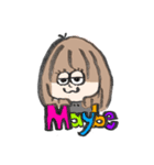 はぴねすがーる -English-（個別スタンプ：16）