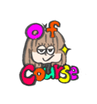 はぴねすがーる -English-（個別スタンプ：24）