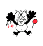 ねこ吉でトークしよう！（個別スタンプ：3）