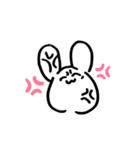 チラシ裏のうさぎ（個別スタンプ：30）