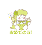 milky babies ミルキーベイビーズスタンプ（個別スタンプ：14）