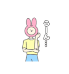 日常スタンプ  うさ子（個別スタンプ：5）