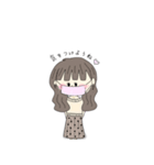 あざとかわいい系女子2（個別スタンプ：3）