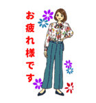 おしゃれ大人女子（個別スタンプ：26）