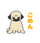 パグのプーさん（個別スタンプ：7）