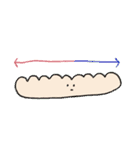 クリームパンたち（個別スタンプ：2）