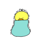無表情 ヒヨコ（個別スタンプ：14）