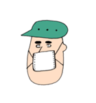 どの辺がホタテなんですか？カラー版（個別スタンプ：16）