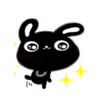 ゆかいな黒うさ達☆（個別スタンプ：12）