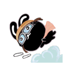 ゆかいな黒うさ達☆（個別スタンプ：15）