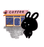 ゆかいな黒うさ達☆（個別スタンプ：19）
