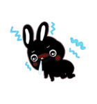 ゆかいな黒うさ達☆（個別スタンプ：31）