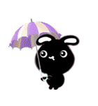 ゆかいな黒うさ達☆（個別スタンプ：33）