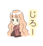 甘えんぼな女の子（個別スタンプ：7）