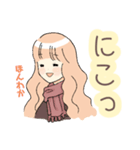 甘えんぼな女の子（個別スタンプ：8）