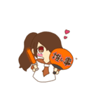 病んでいたい女の子たち/推し活編（個別スタンプ：3）