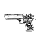 銃 gun（個別スタンプ：2）
