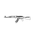 銃 gun（個別スタンプ：4）