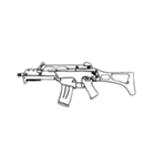 銃 gun（個別スタンプ：5）