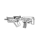 銃 gun（個別スタンプ：6）