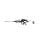 銃 gun（個別スタンプ：8）