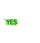 LINE風文字スタンプ 第二弾（個別スタンプ：25）