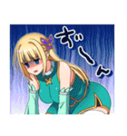 変態エルフと真面目オーク2（個別スタンプ：12）