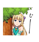 変態エルフと真面目オーク2（個別スタンプ：18）
