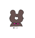 ゆるい動物と女の子（個別スタンプ：14）