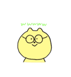 ゆるい動物と女の子（個別スタンプ：33）