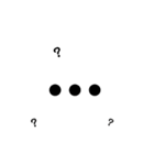 文字だけ(？)のスタンプ（個別スタンプ：7）