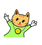 猫人間ネココちゃん セリフ無し（個別スタンプ：3）