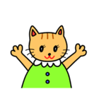 猫人間ネココちゃん セリフ無し（個別スタンプ：4）