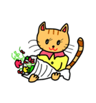 猫人間ネココちゃん セリフ無し（個別スタンプ：7）