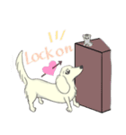 甘えんぼダックス【喜怒哀楽】（個別スタンプ：6）