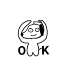 カシコイヌ（個別スタンプ：12）