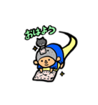 坊主、お坊さんスタンプ（個別スタンプ：1）