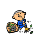 坊主、お坊さんスタンプ（個別スタンプ：22）