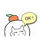 のっぺりイラスト。（個別スタンプ：10）