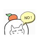 のっぺりイラスト。（個別スタンプ：11）