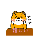 冬が楽しい動物のスタンプ。（個別スタンプ：24）