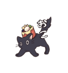 猫バタートーストスタンプ（個別スタンプ：10）
